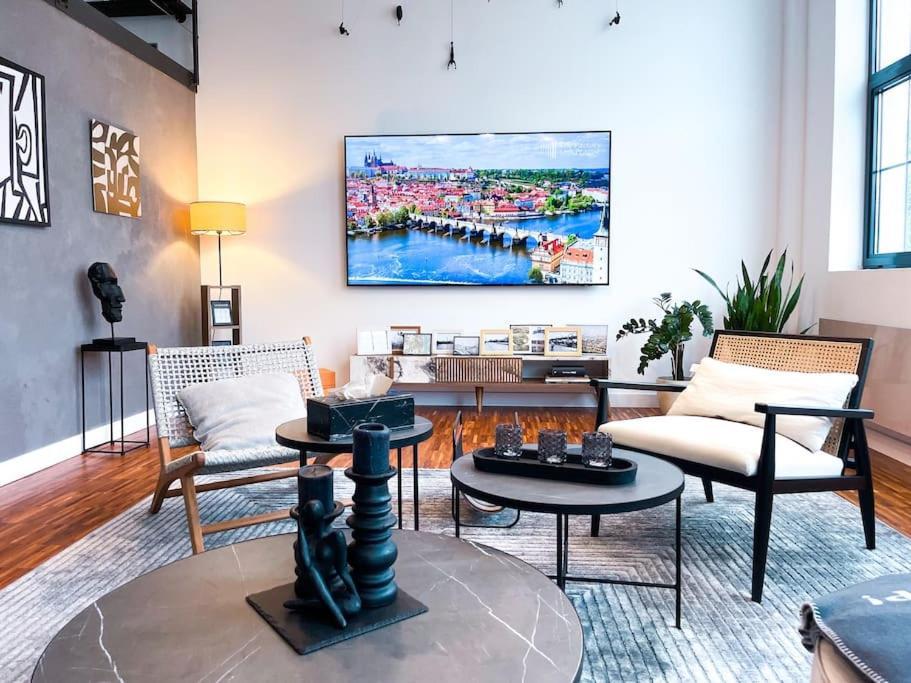 The Factory Loft Prague Apartment Exterior foto